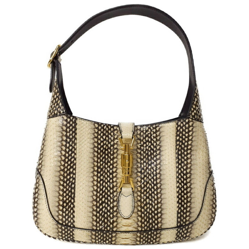Gucci Jackie Python Bag Shoulder - image 1